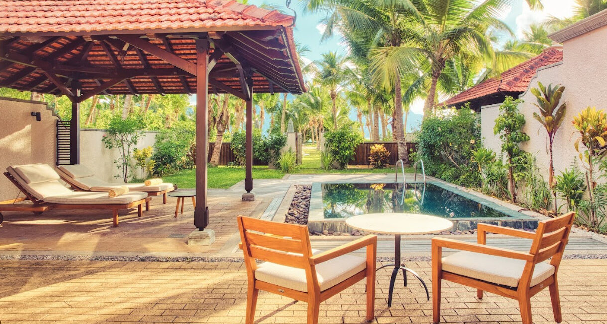 club med seychelles - private garden pool