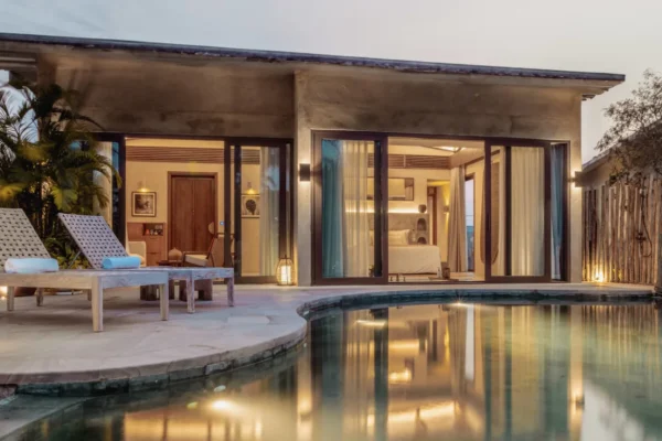 Namia River Retreat/ Nipa Pool Villa front view